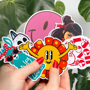 Die Cut Vinyl Stickers